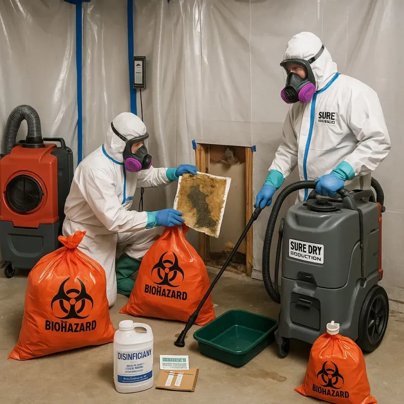 Contaminated Water Handling Protocols process in Moreland, ID